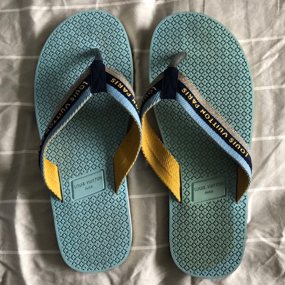Louis Vuitton beach sandals
